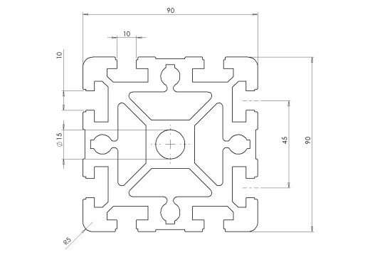 铝型材和组件的完整BR库缩略图